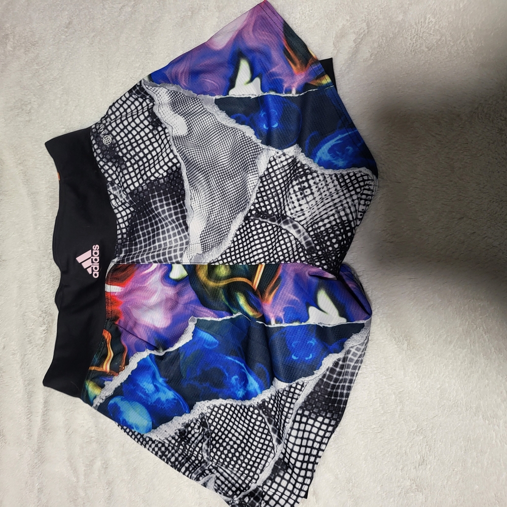Adidas Multicolor Graphic Shorts
